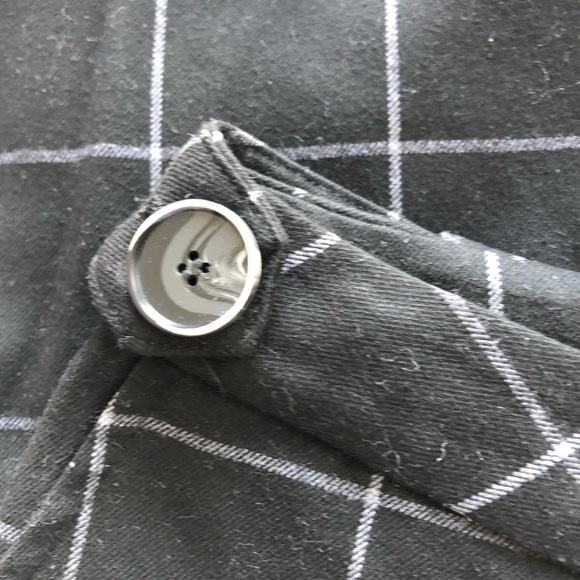 MANGO Check flare Trousers size 2 - Picture 12 of 16